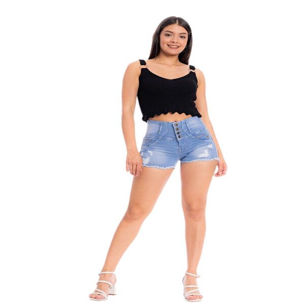 shorts jeans colombiano mujer push up en tienda ore jeans marketplace